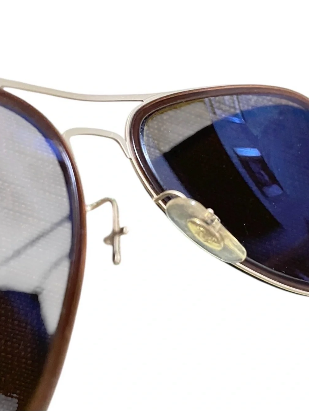 Ray-Ban RB 3513-M Aviator Flat Metal Matte Gold Men's Women's Aviator Frame